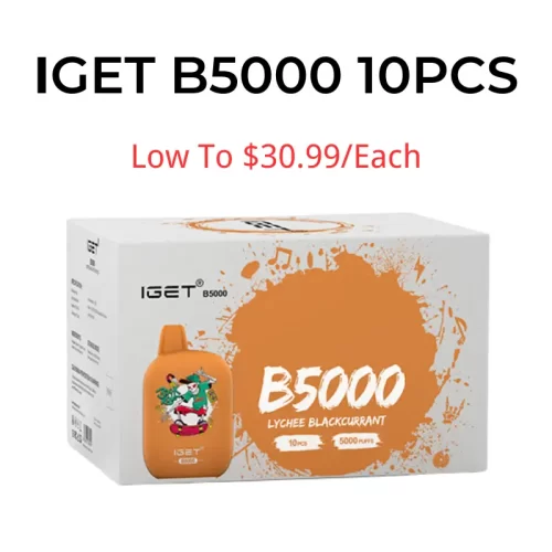 IGET B5000 Box Mixed Flavours (10PCS)