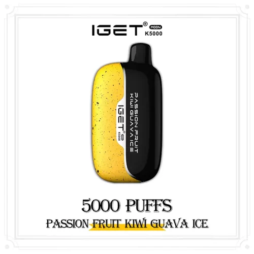 Passion Fruit Kiwi Guava Ice IGET Moon K5000